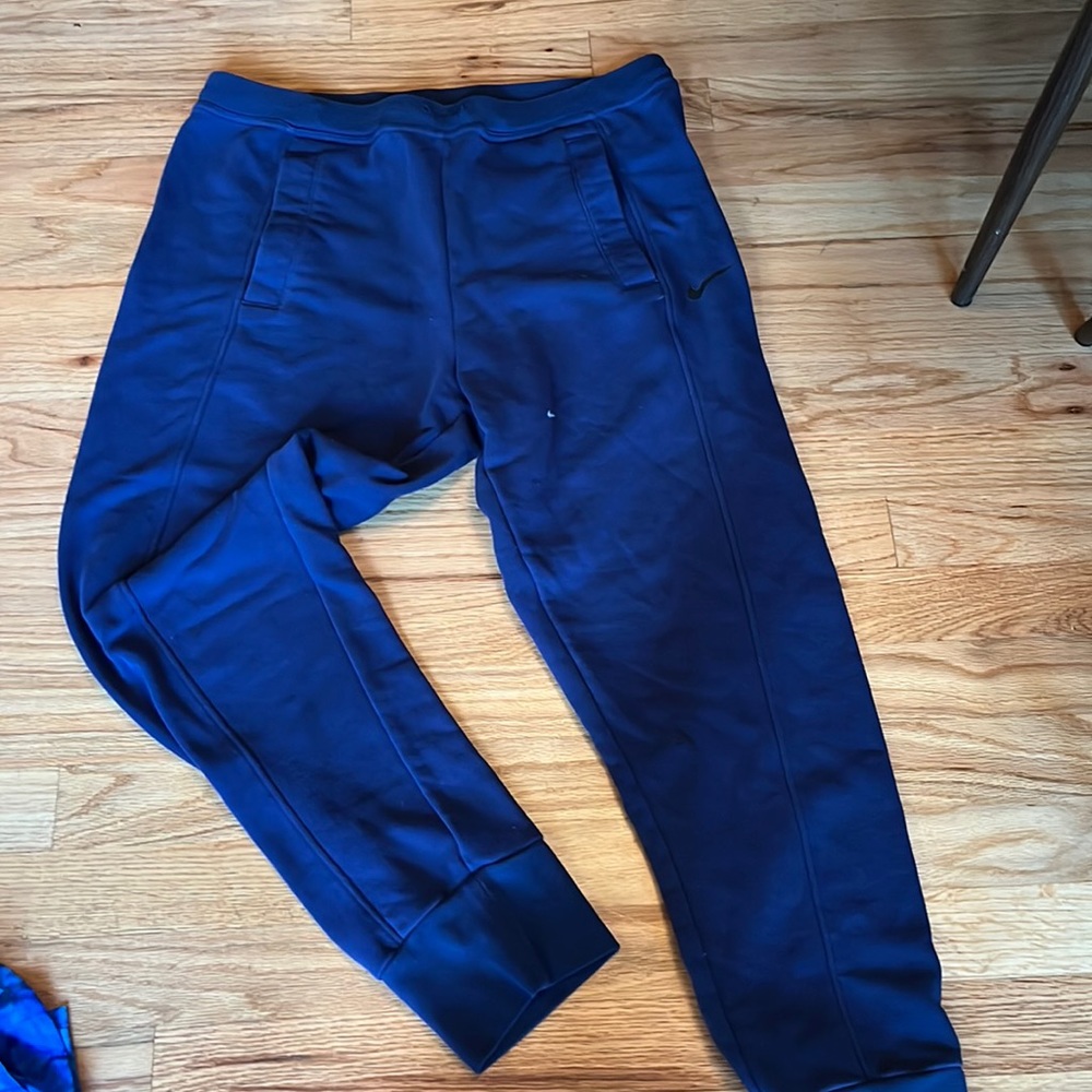 Blue Nike Sweatpants
